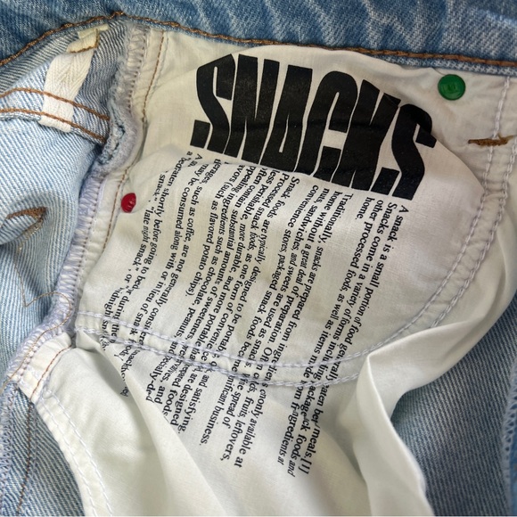 MOTHER SNACKS High Waisted Twizzy Skimp in Just A Nibble - Picture 7 of 10